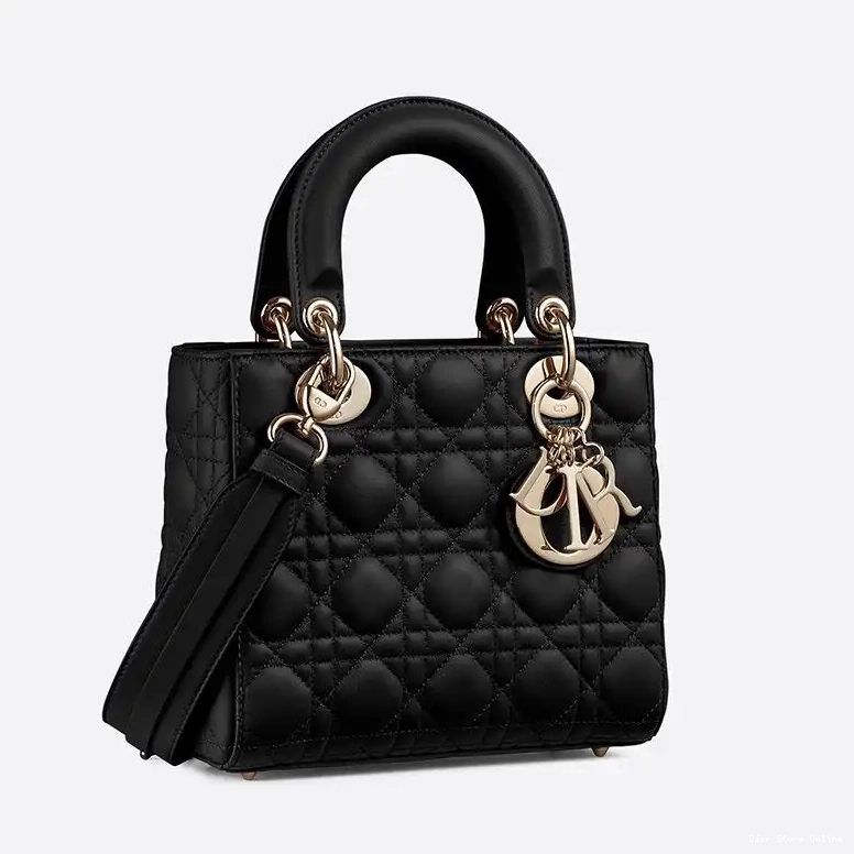 Cheap My Black Lady Bag Lambskin Cannage ABCDior Dior 0405 Hot Sale